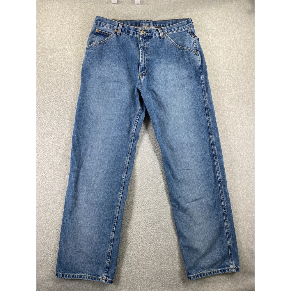 Vintage Polo Jeans Company Ralph Lauren 5-Pocket Men's 34x32 Y2K Carpenter Logo